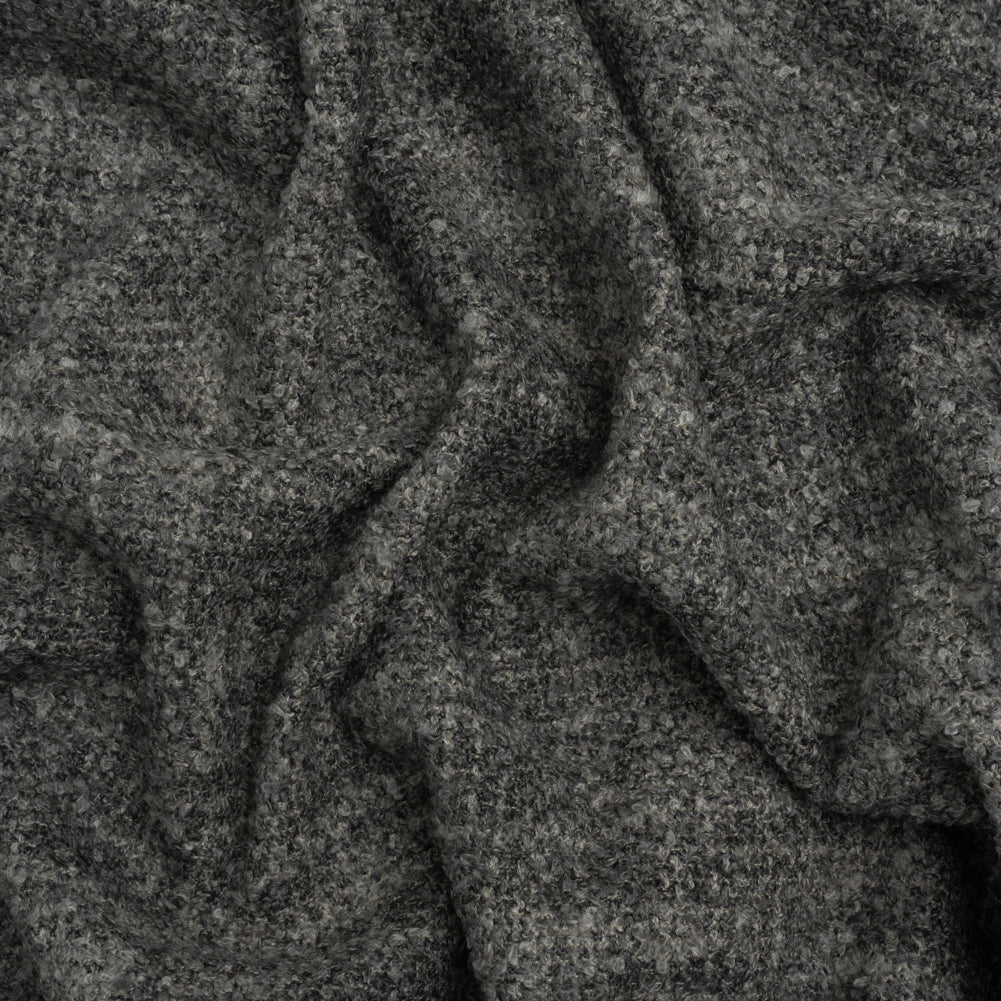Tweed Upholstery Boucle with Latex Backing - Graphite - Algrove Collection - Joann Fabrics