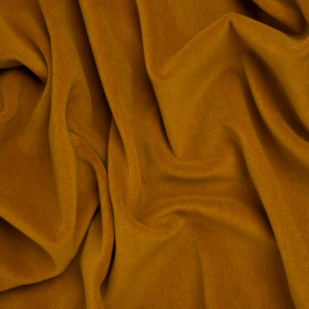 Wool and Cotton Upholstery Velveteen - Ochre - Dakota Collection - Joann Fabrics