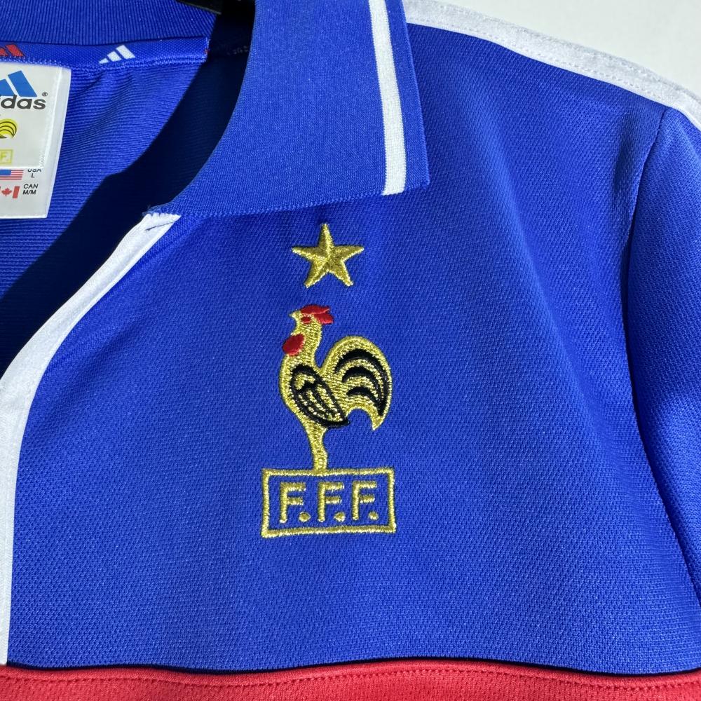 2000 Retro France Home Football Shirt 1:1 Thai Quality