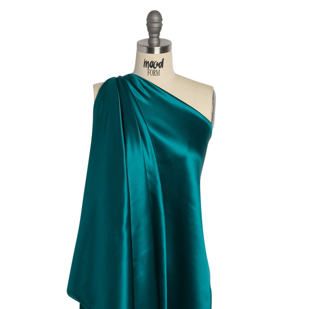 Silk Crepe Back Satin - Deep Teal - Premium Collection - Joann Fabrics