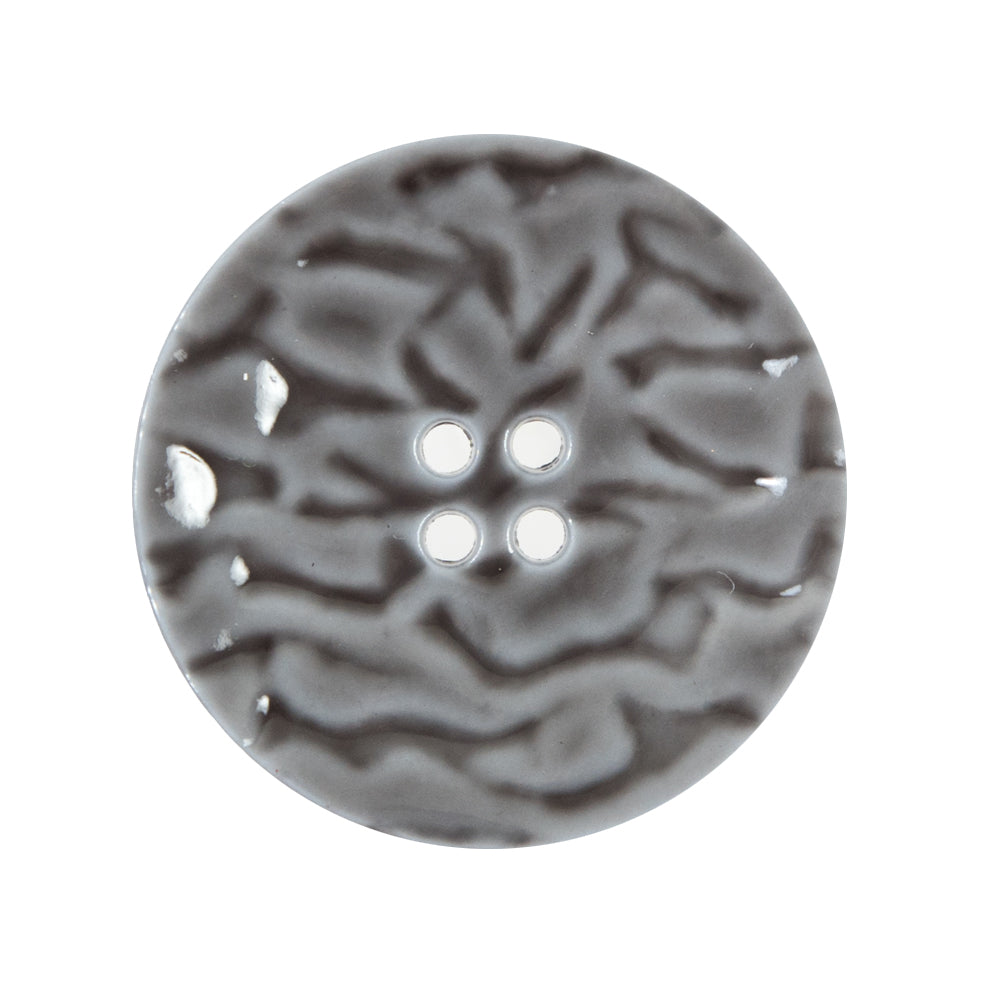 Italian Gray Textured Button - 44L/28mm - Joann Fabrics