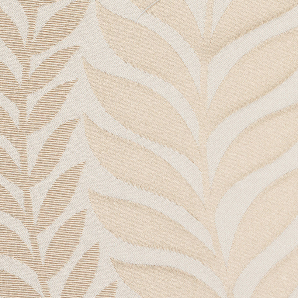 Beige and Light Beige Leafy Satin Jaquard - Joann Fabrics