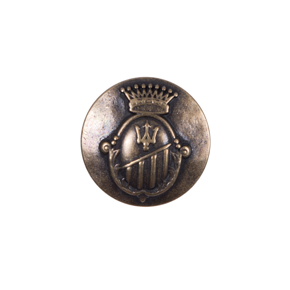 Italian Copper Zamac Button - 32L/20mm - Joann Fabrics