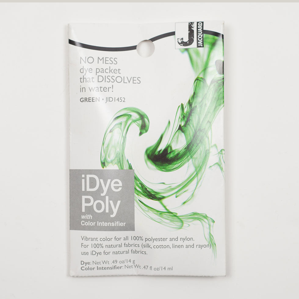 Jacquard iDye Poly Synthetic Fabric Dye - 452 Green - Joann Fabrics