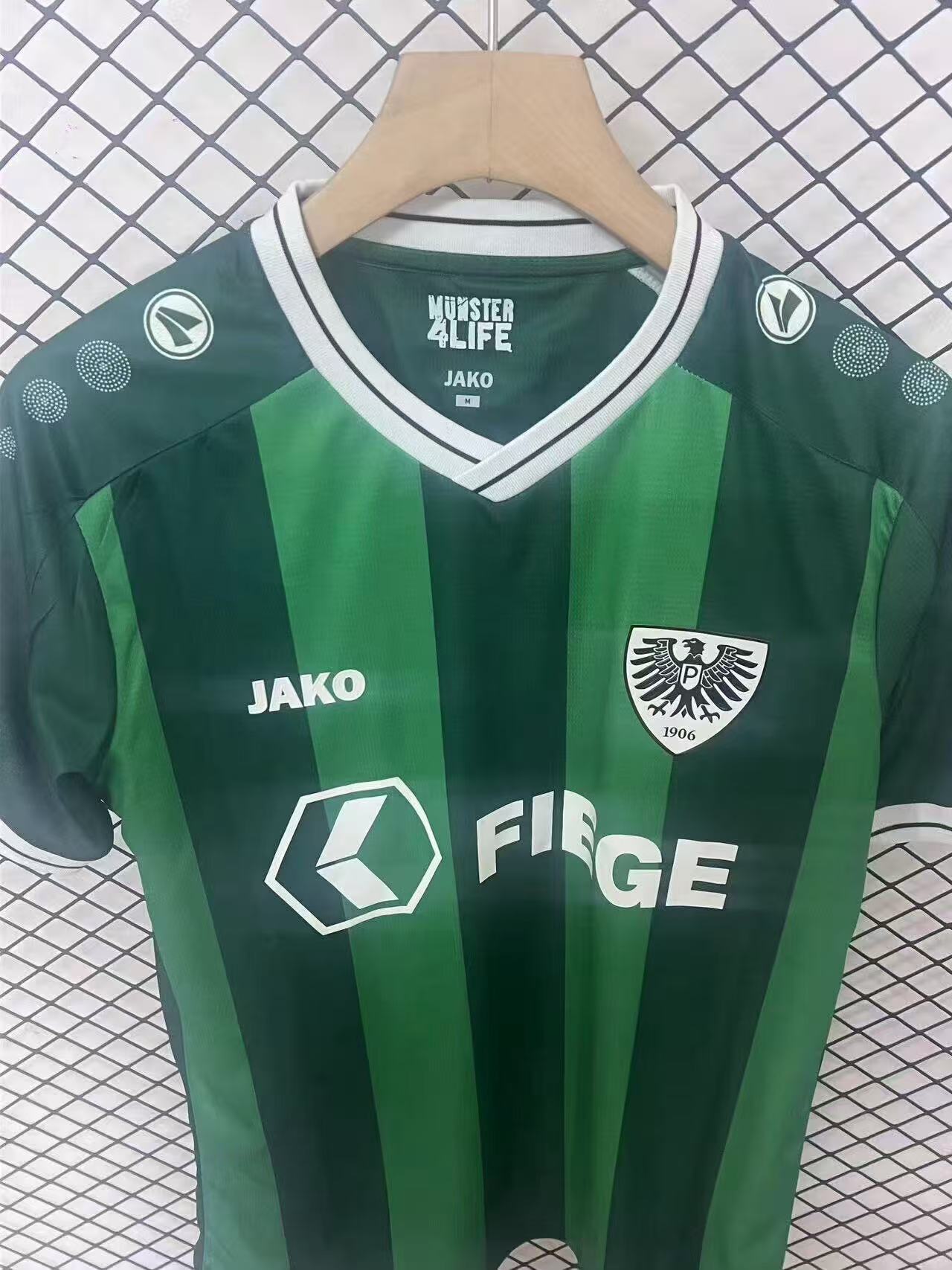 2025/2026 Preußen Münster Home Football Jersey 1:1 Thai Quality