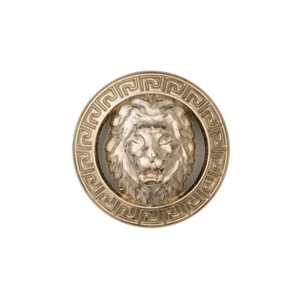 Italian Gold Metal Crest Shank Button - 36L/23mm - Joann Fabrics