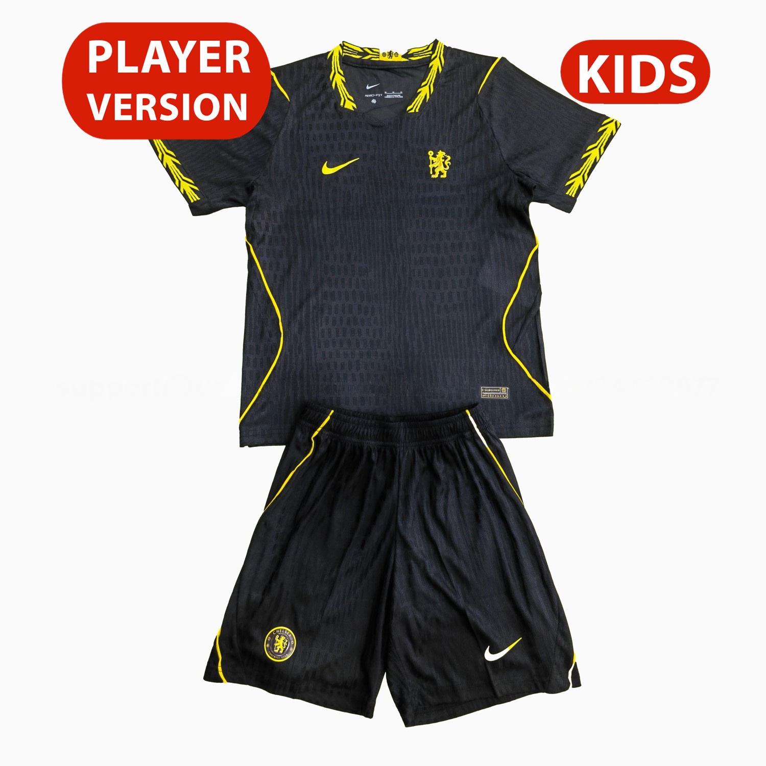 C.H.E.L.S.E.A 26-27 Away Kids Kit - Player Version - UnitedFutballJersey