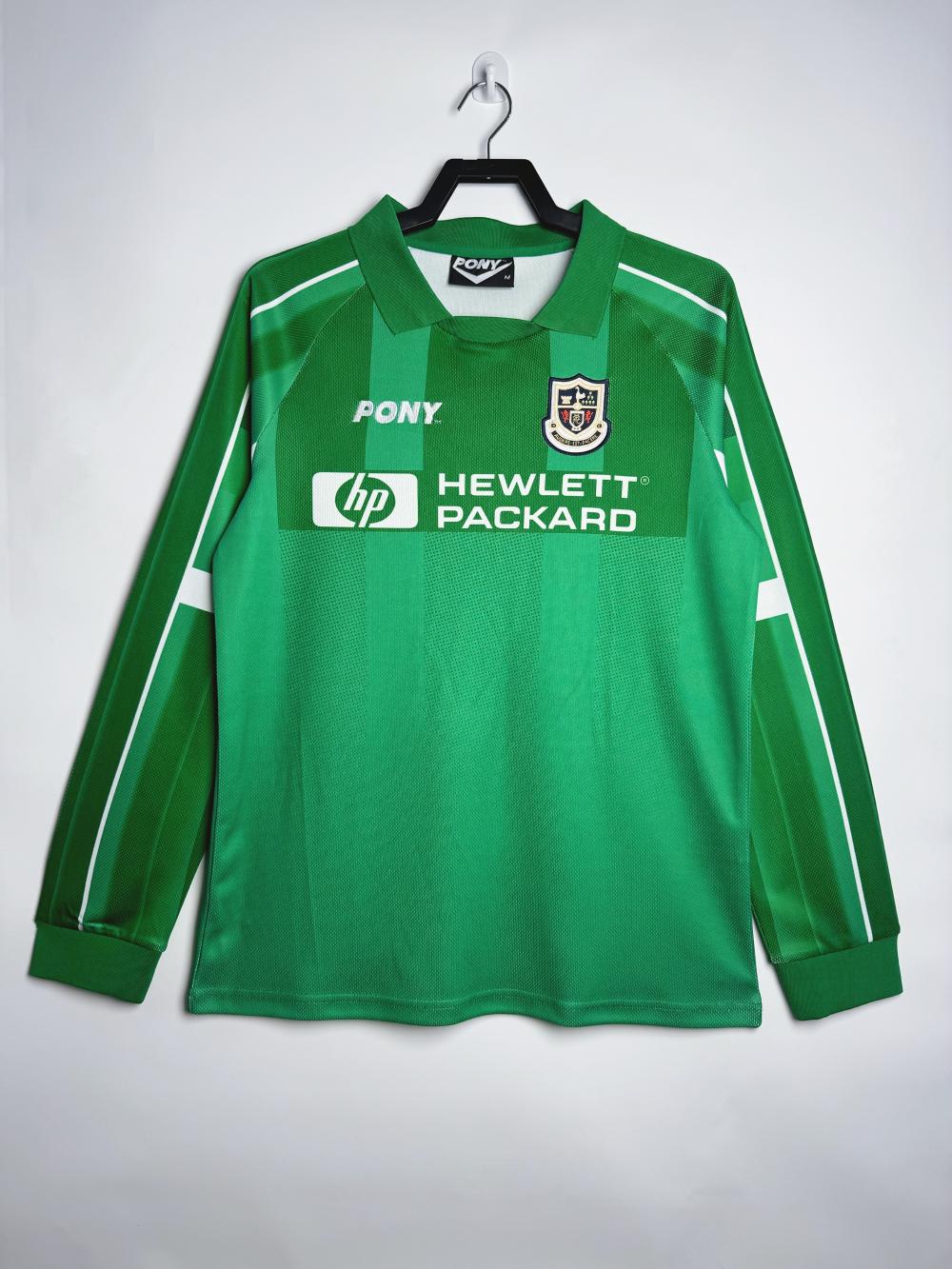 1997-1999 Retro Long Sleeve Tottenham Hotspur Away Football Shirt 1:1 Thai Quality