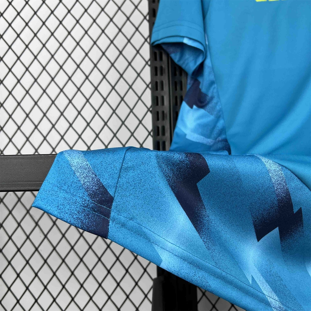 Spain 2026 Goalkeeper Blue Jersey - Fans Version - UnitedFutballJersey