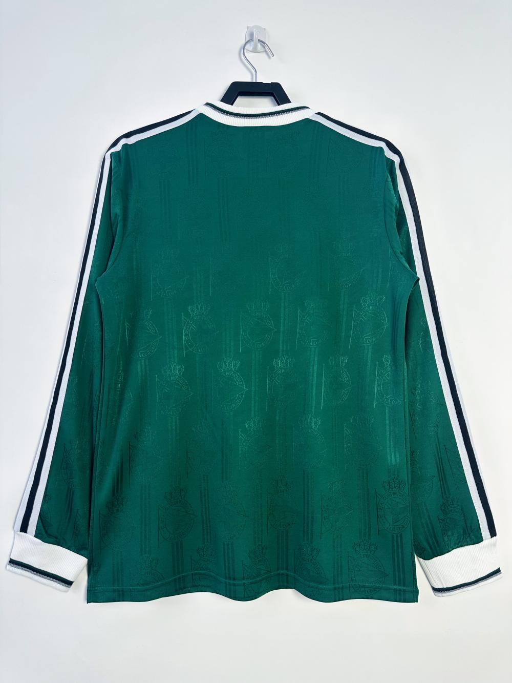 1999-2000 Retro Long Sleeve Deportivo Away Football Shirt 1:1 Thai Quality