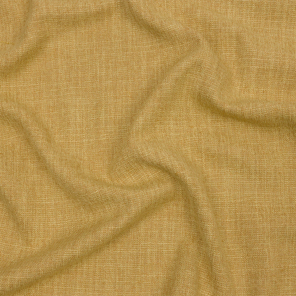 Soft Textured Recycled Polyester Drapery Woven - Sunflower - British Imported - Joann Fabrics