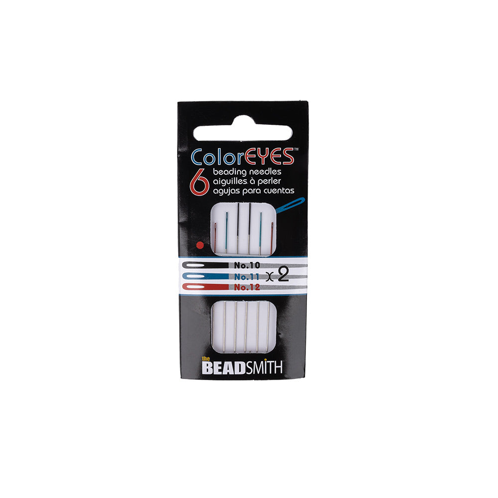 Coloreyes Assorted Colors Beading Needles - 2.25