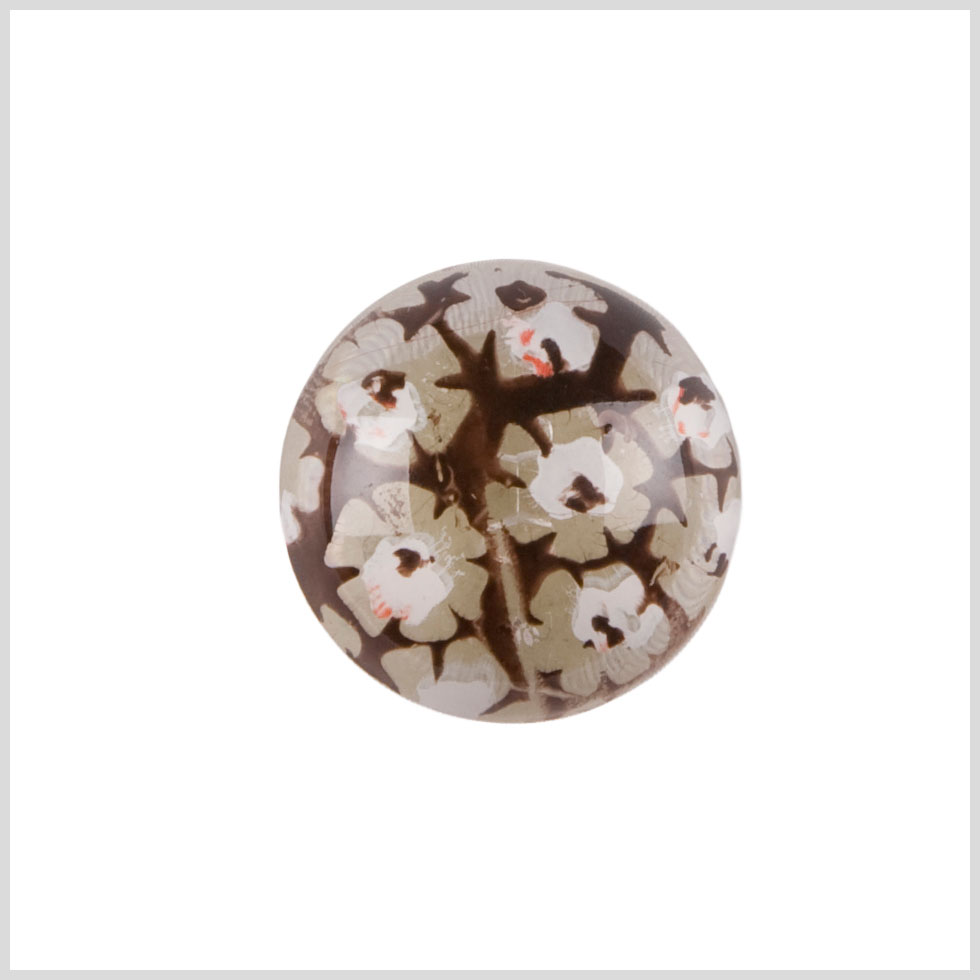 Brown Clear Plastic Button - 36L/23mm - Joann Fabrics