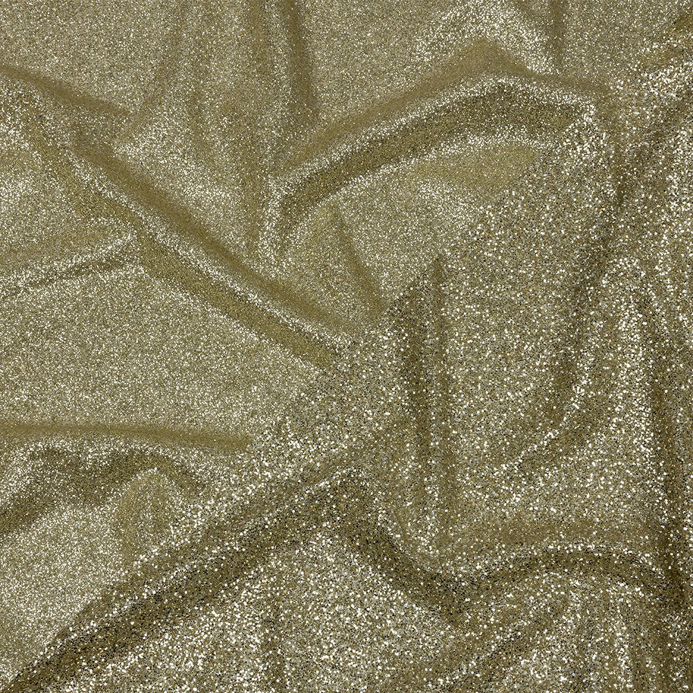 Double Faced Glitter Tulle - Champagne - Gala Collection - Joann Fabrics