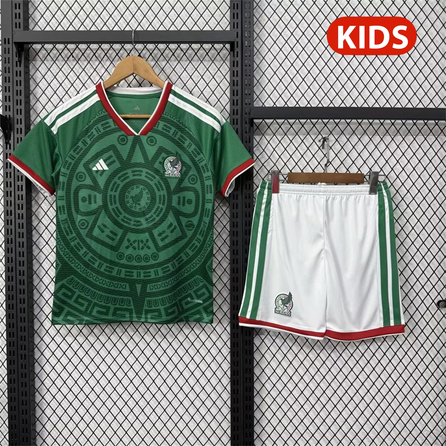 Mexico 2026 Home Kids Kit - UnitedFutballJersey