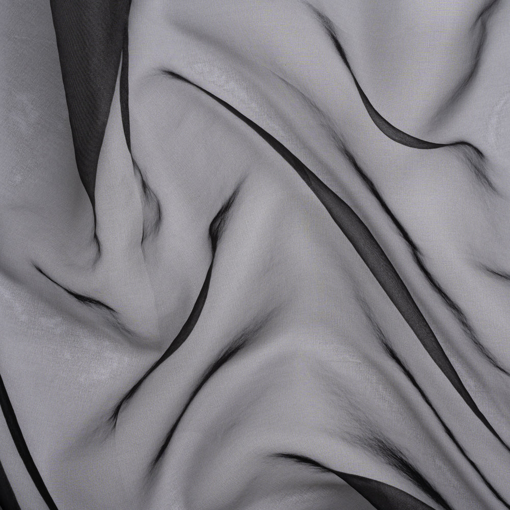 Polyester Organza - Black - Luscinia Collection by Mood - Joann Fabrics