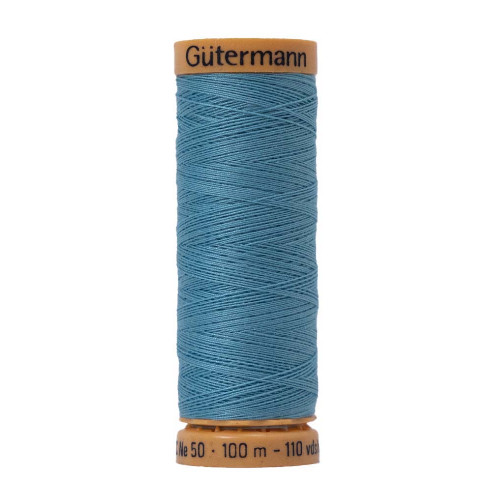 Gutermann Natural Cotton Thread 100m - 7470 Silver Blue - Joann Fabrics