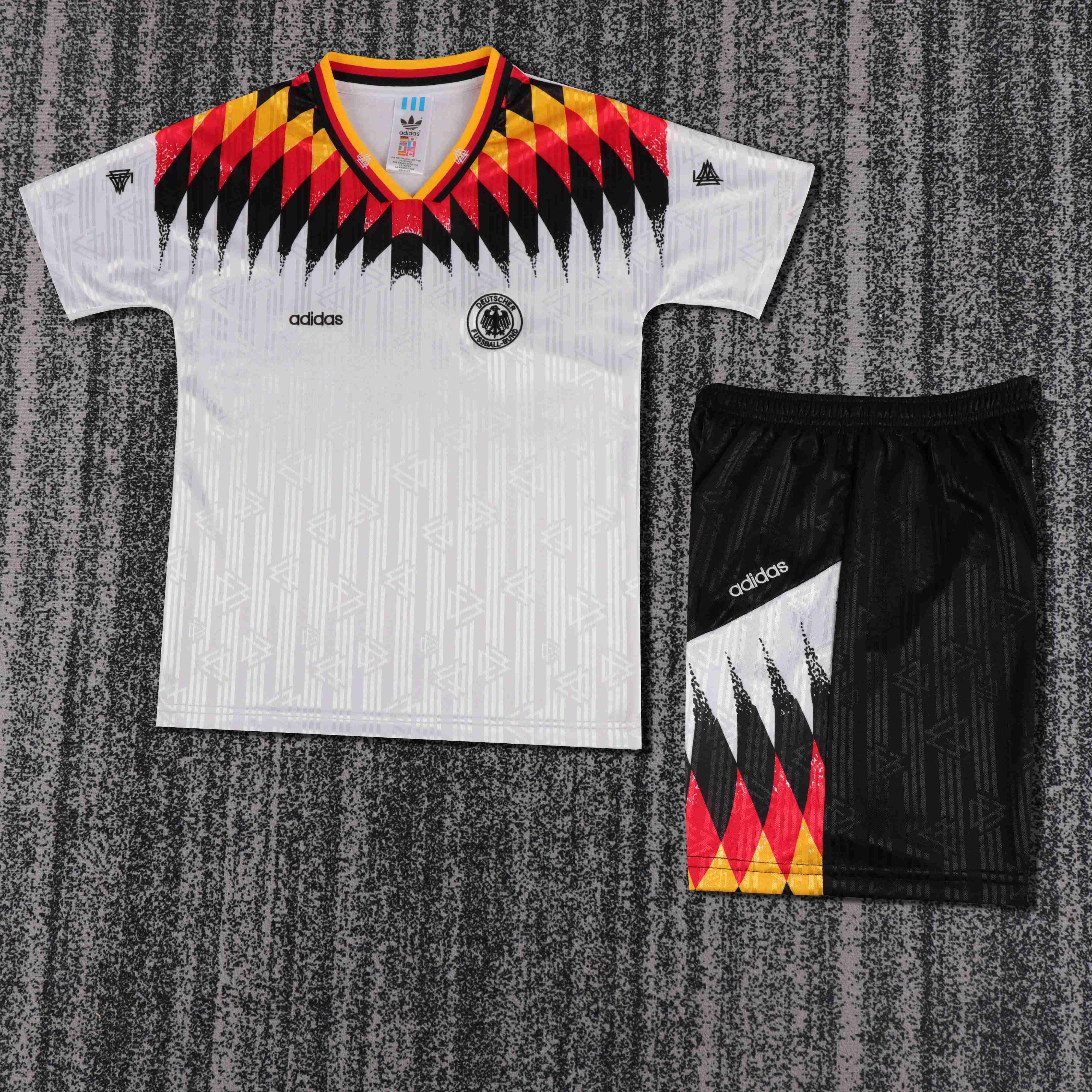 1994 Retro Germany Home Football Shirt 1:1 Thai Quality Kids Size