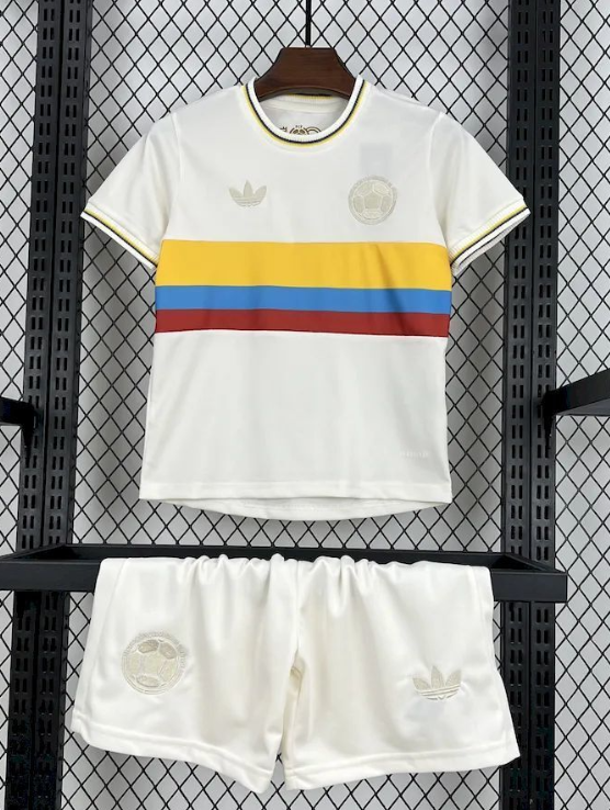 2024/2025 Colombia 100th Anniversary Football Jersey 1:1 Thai Quality Kids Size