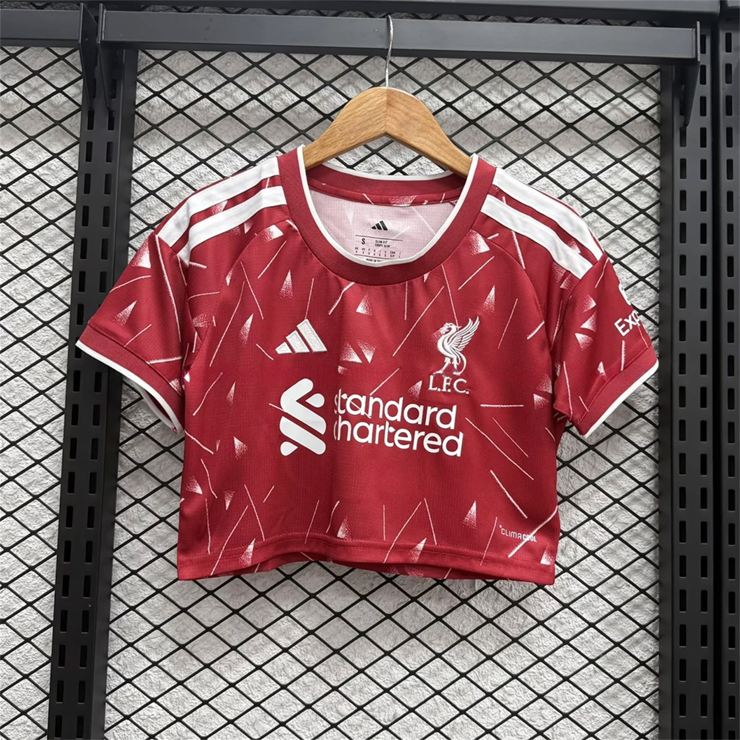 Liver.pool 26-27 Home Cropped Jersey - Fans Version - UnitedFutballJersey