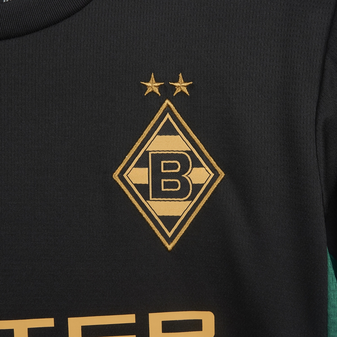 Borussia Mönchengladbach 26-27 Away Black Jersey - Fans Version - UnitedFutballJersey