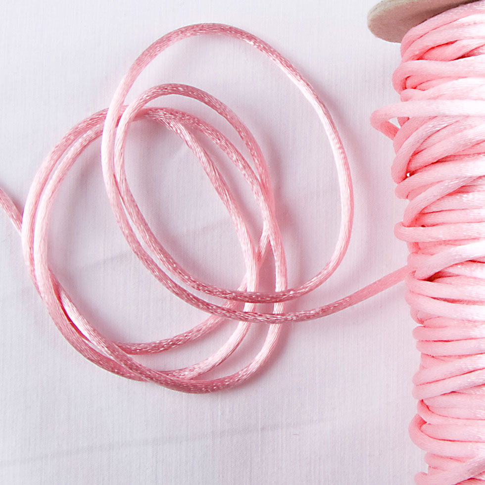 2mm Light Pink Rattail Cord - Joann Fabrics
