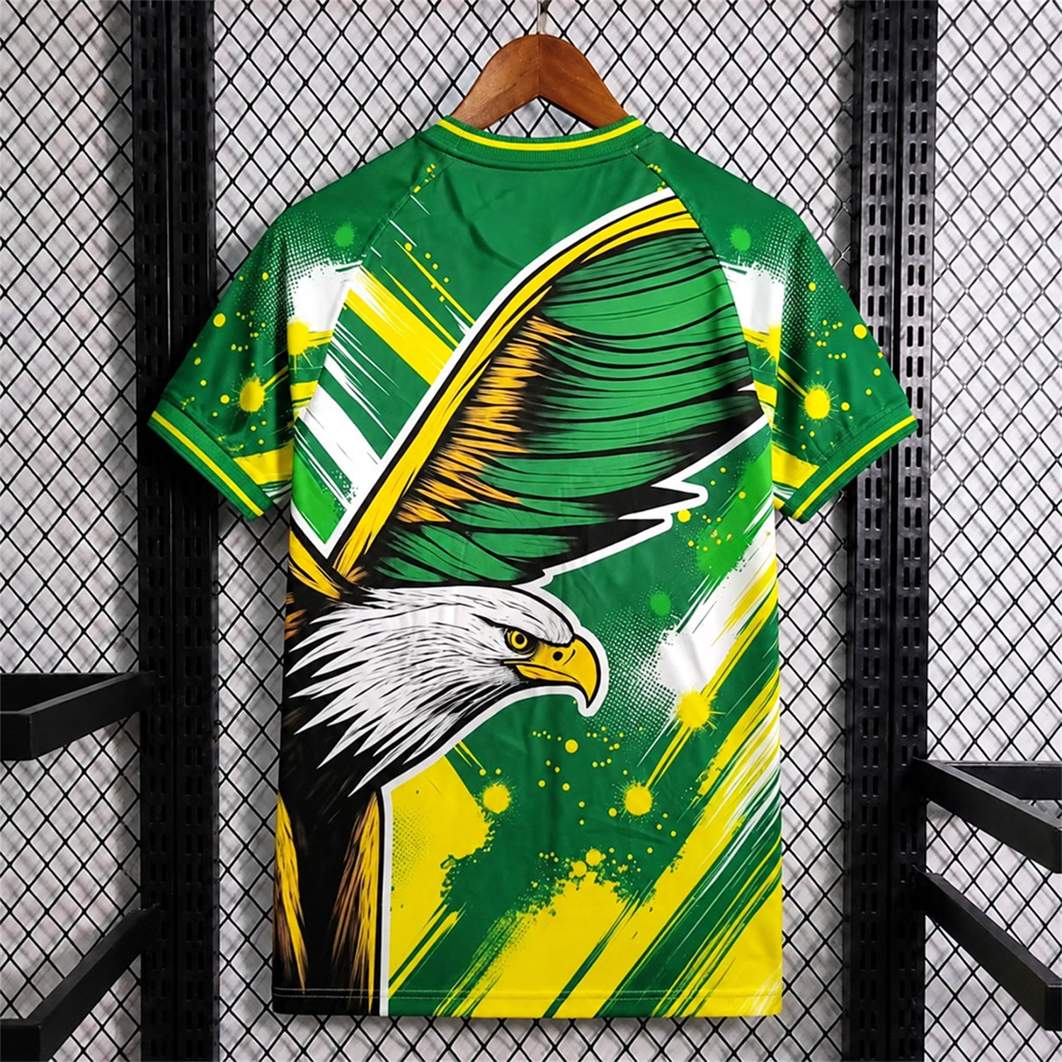 Brazil 2026 Striking Eagle Yellow White Special Jersey - Fans Version - UnitedFutballJersey