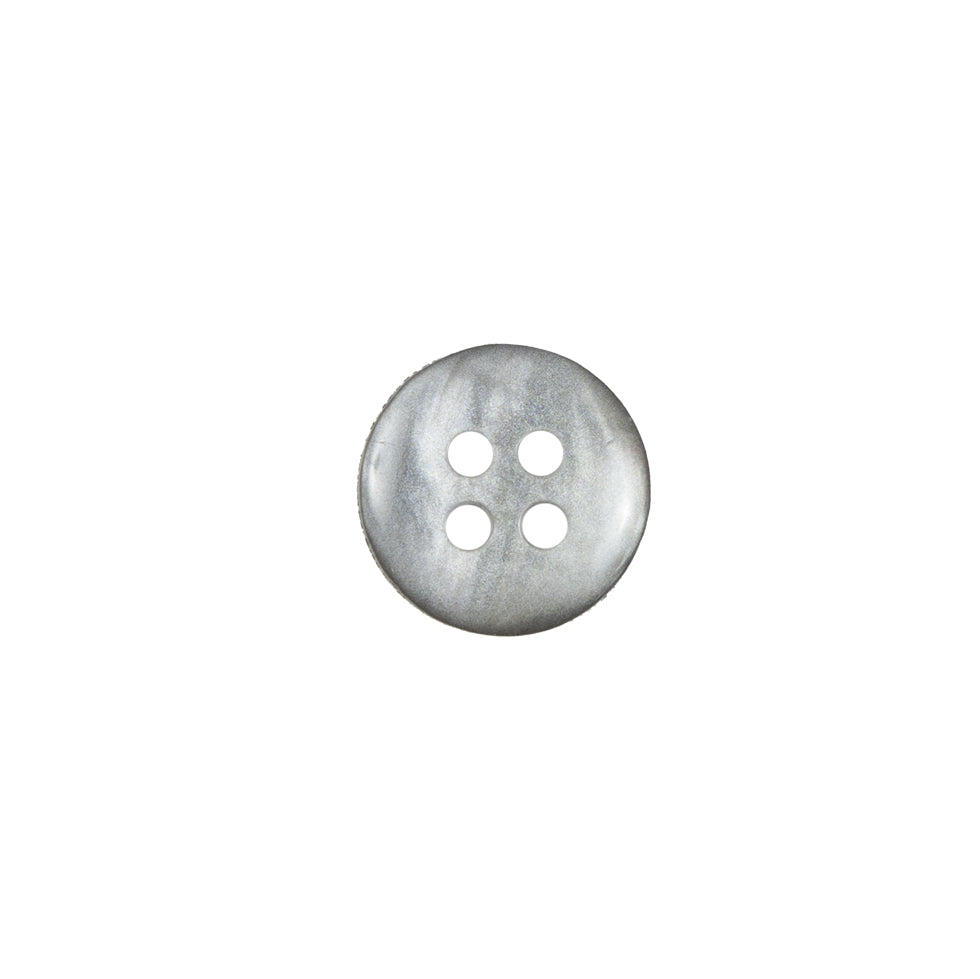 Gray Iridescent Plastic 4-Hole Button - 18L/11.5mm - Joann Fabrics