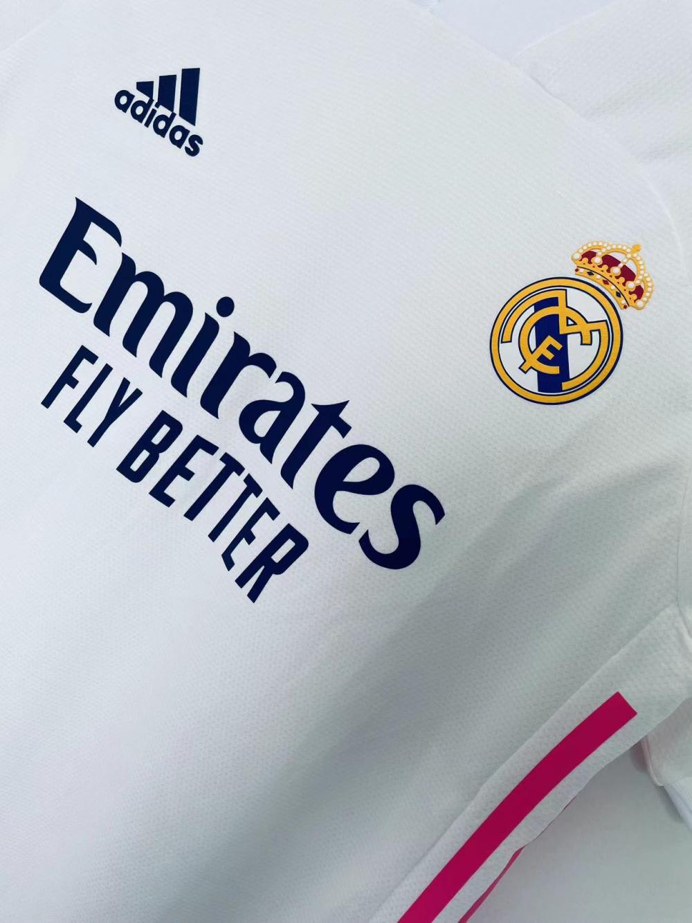 2020/2021 Retro Real Madrid Home Soccer Jersey 1:1 Thai Quality