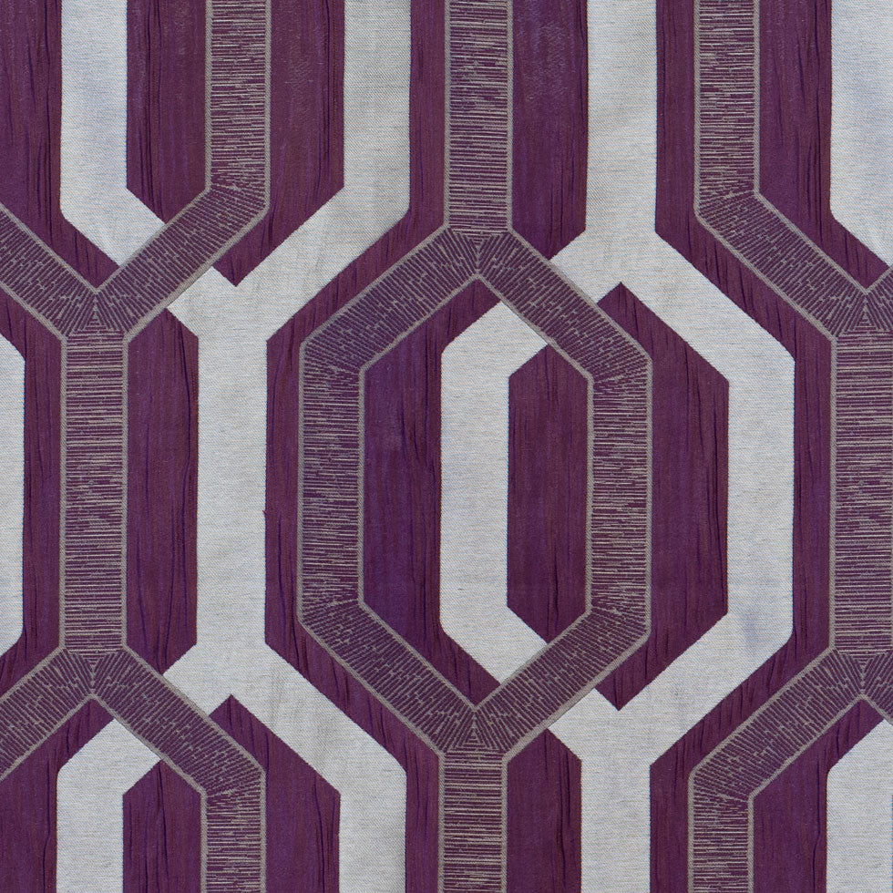 Plum Geometric Poly - Joann Fabrics
