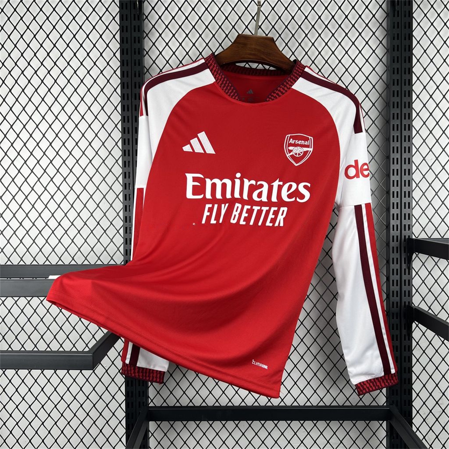 Arsenal 26-27 Home Long Sleeves Jersey - Fans Version - UnitedFutballJersey