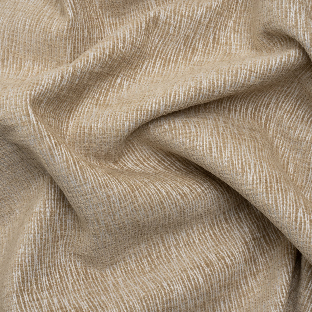 Chenille Upholstery Woven with Latex Backing - Bisque - Lovell Collection - Joann Fabrics