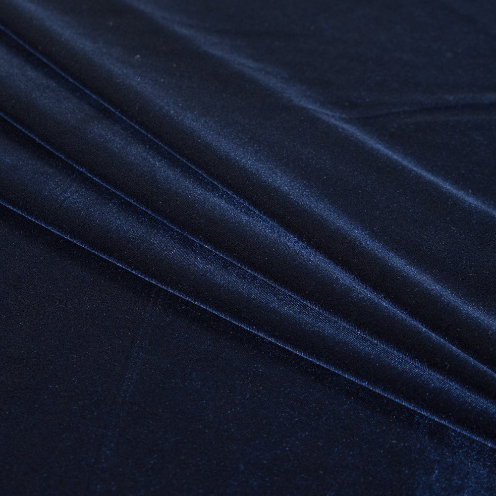 Stretch Velour - Navy - Persica Collection - Joann Fabrics