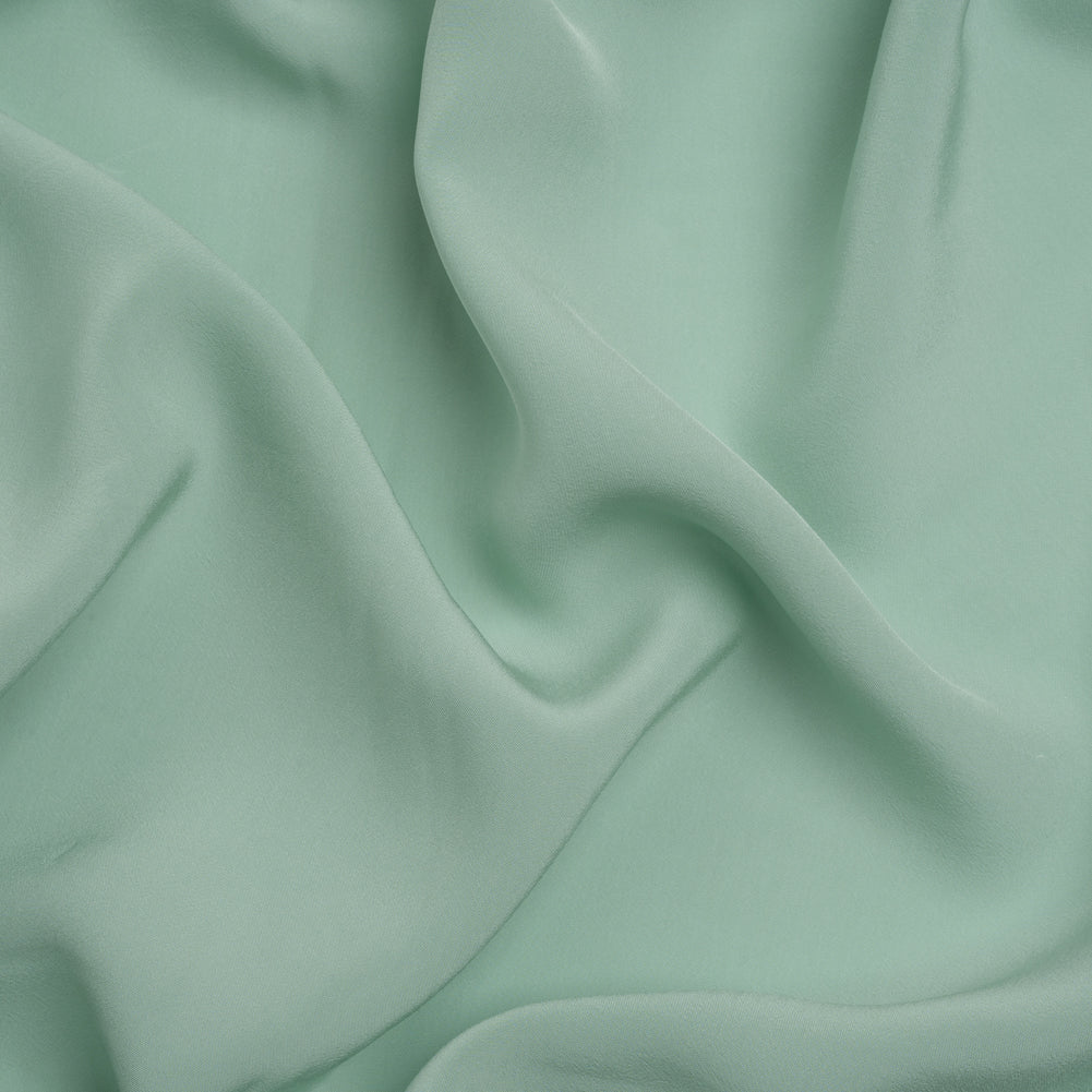 Famous Australian Designer Celadon Viscose Crepe de Chine - Joann Fabrics