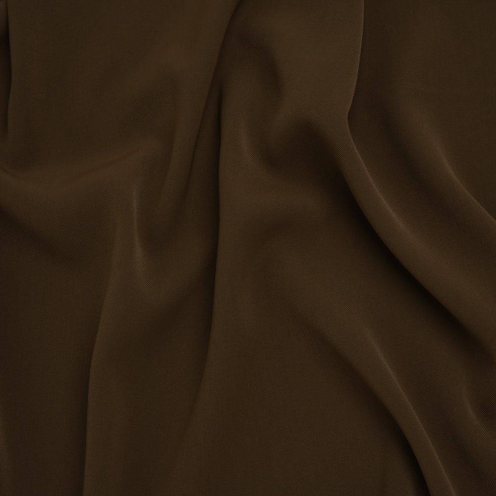 Soft Lightweight Polyester Gabardine - Brown - Stefanie Collection - Joann Fabrics