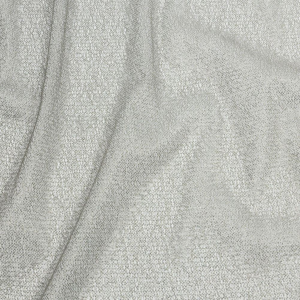 White and Silver Ombre Glitter Webbing - Joann Fabrics