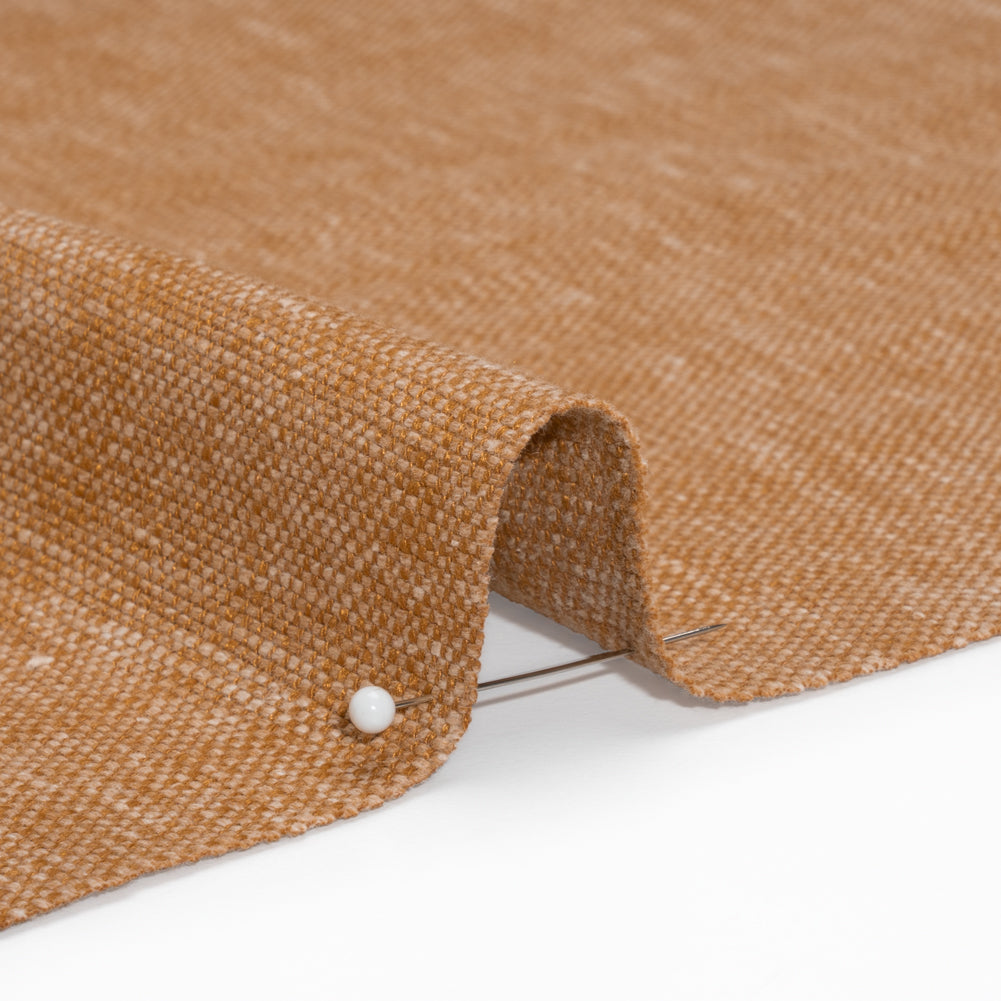 Linen Look Recycled Polyester and Cotton Woven - Copper - British Imported - Joann Fabrics