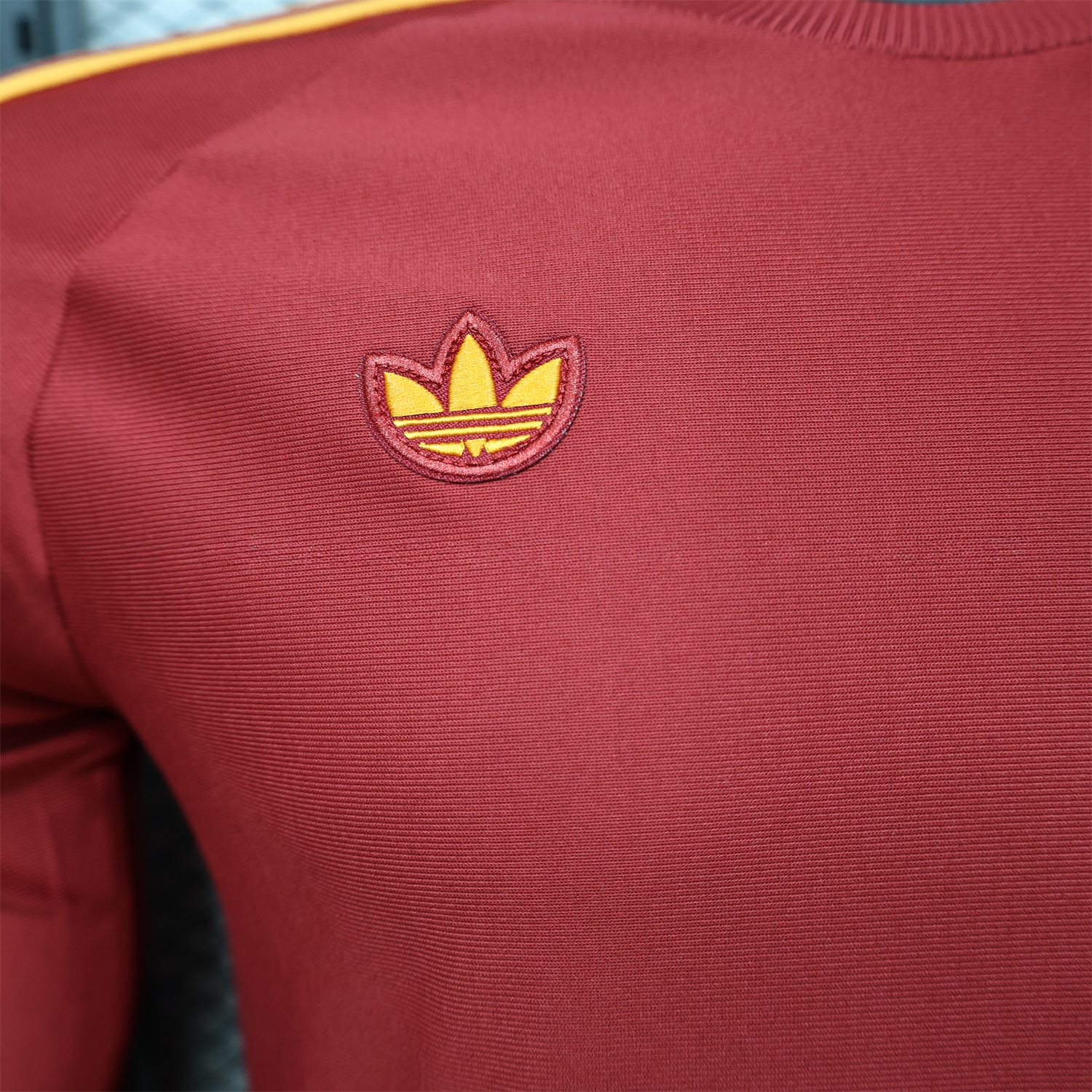 AS Roma 25-26 Retro Casual Style Red Special Long Sleeves Jersey - Player Version - UnitedFutballJersey