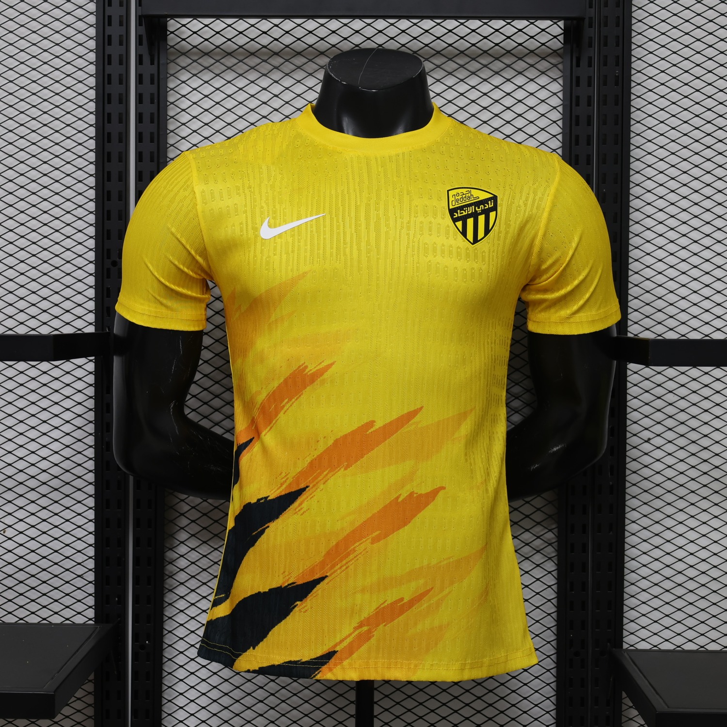 Al Ittihad Jeddah United 26-27 Yellow Training Jersey - Player Version - UnitedFutballJersey