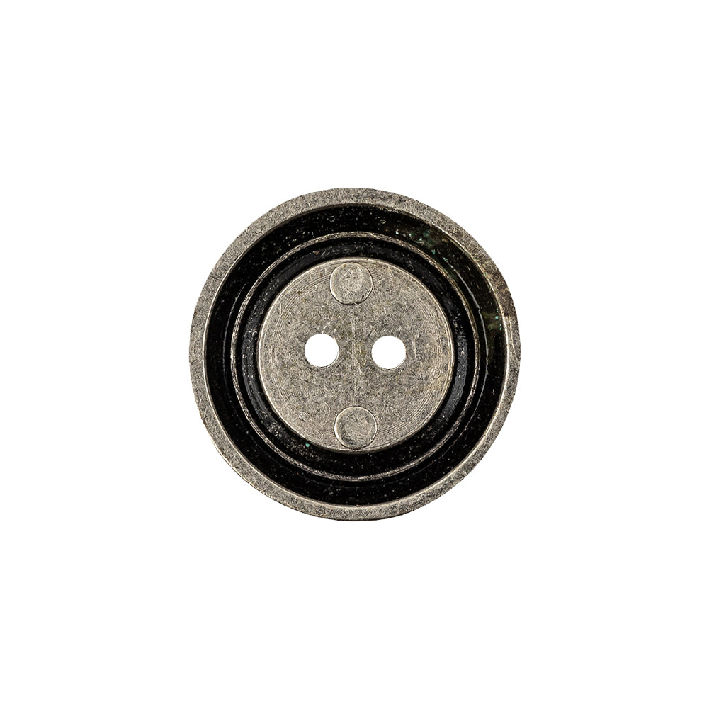 Silver Metal Coat Button - 32L/20mm - Joann Fabrics
