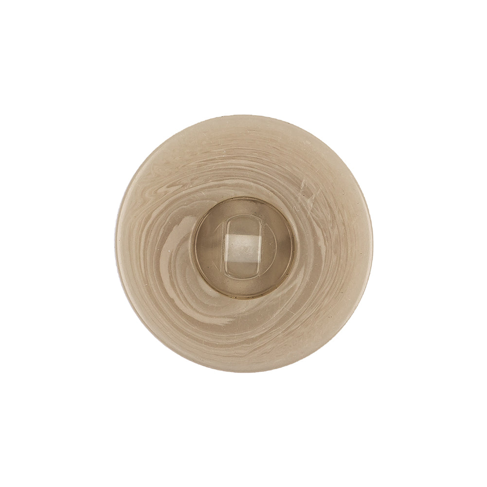 Overcast and Cannoli Cream Swirl Dome Shaped Plastic Shank Back Button - 36L/23mm - Joann Fabrics