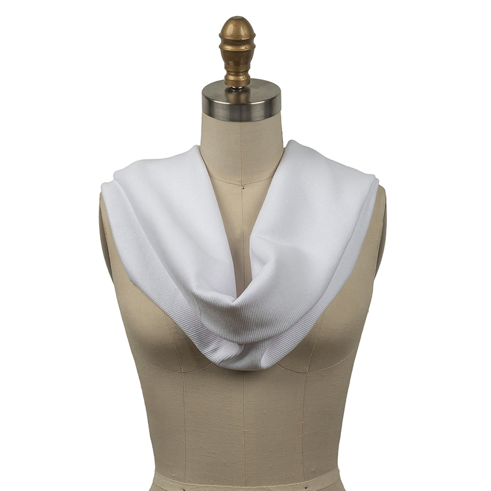 Cotton Tubular 2x2 Rib Knit - White - Adile Collection - Joann Fabrics