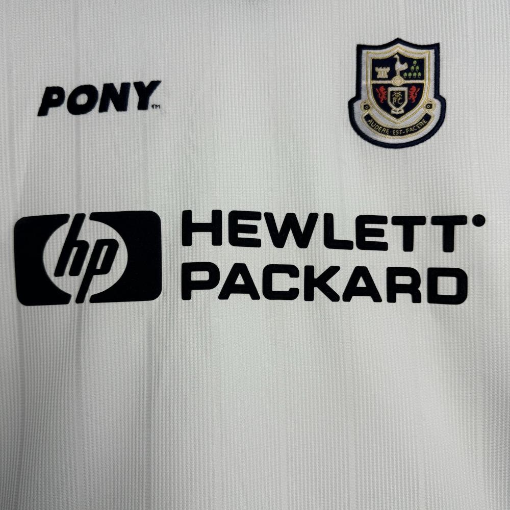 1997-1999 Retro Long Sleeve Tottenham Hotspur Home Football Shirt 1:1 Thai Quality