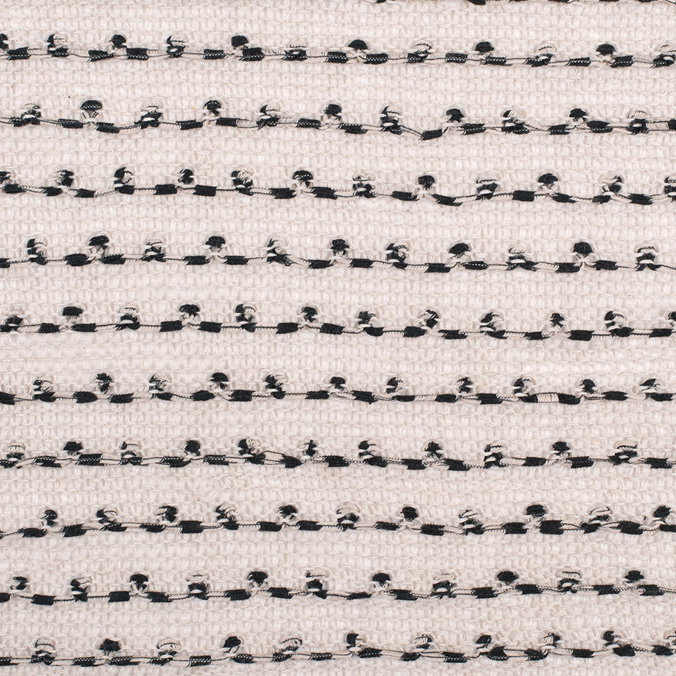 Peyote/Black Spotted Cotton Blended Wool Knit - Joann Fabrics