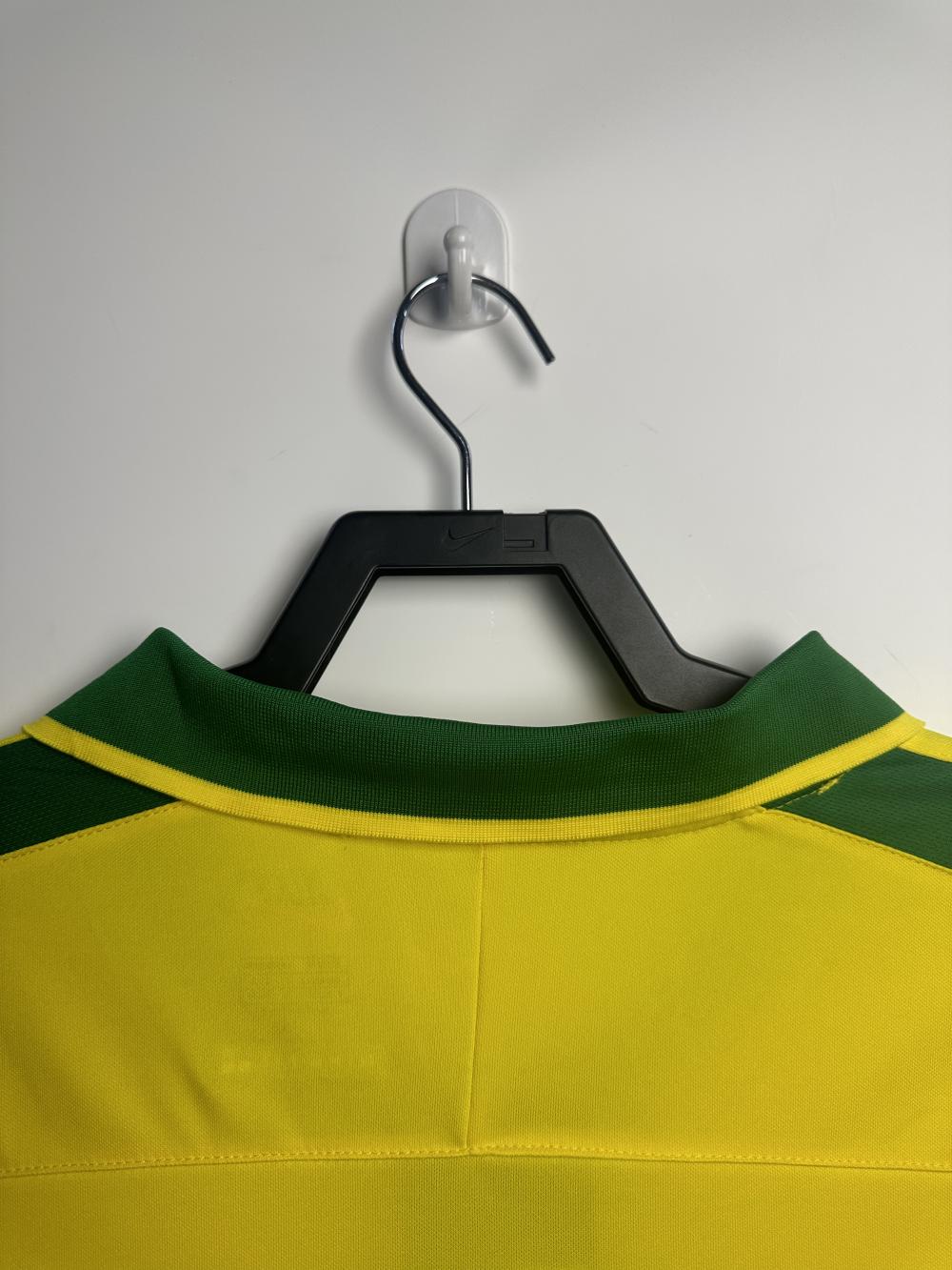 1997 Retro Brazil Soccer Jersey Home 1:1 Thai Quality