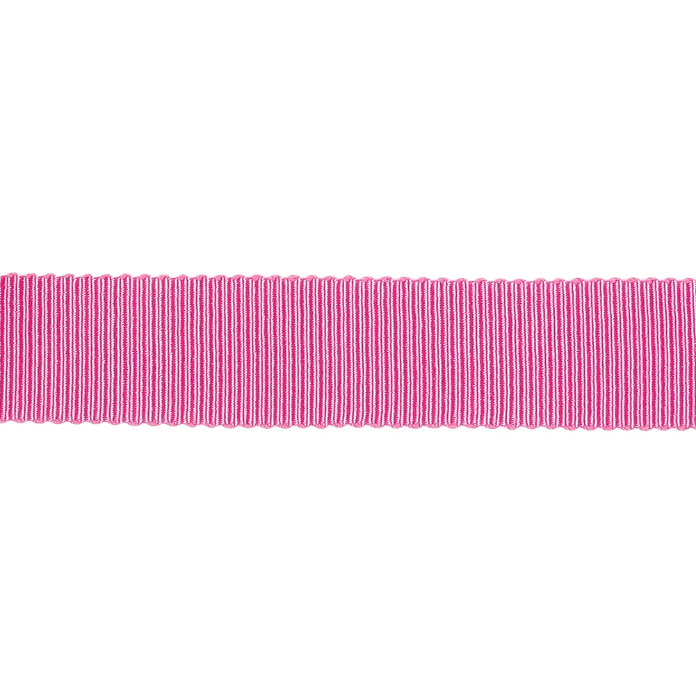 Medium Pink Recycled Polyester Petersham Grosgrain Ribbon - 15mm - Joann Fabrics