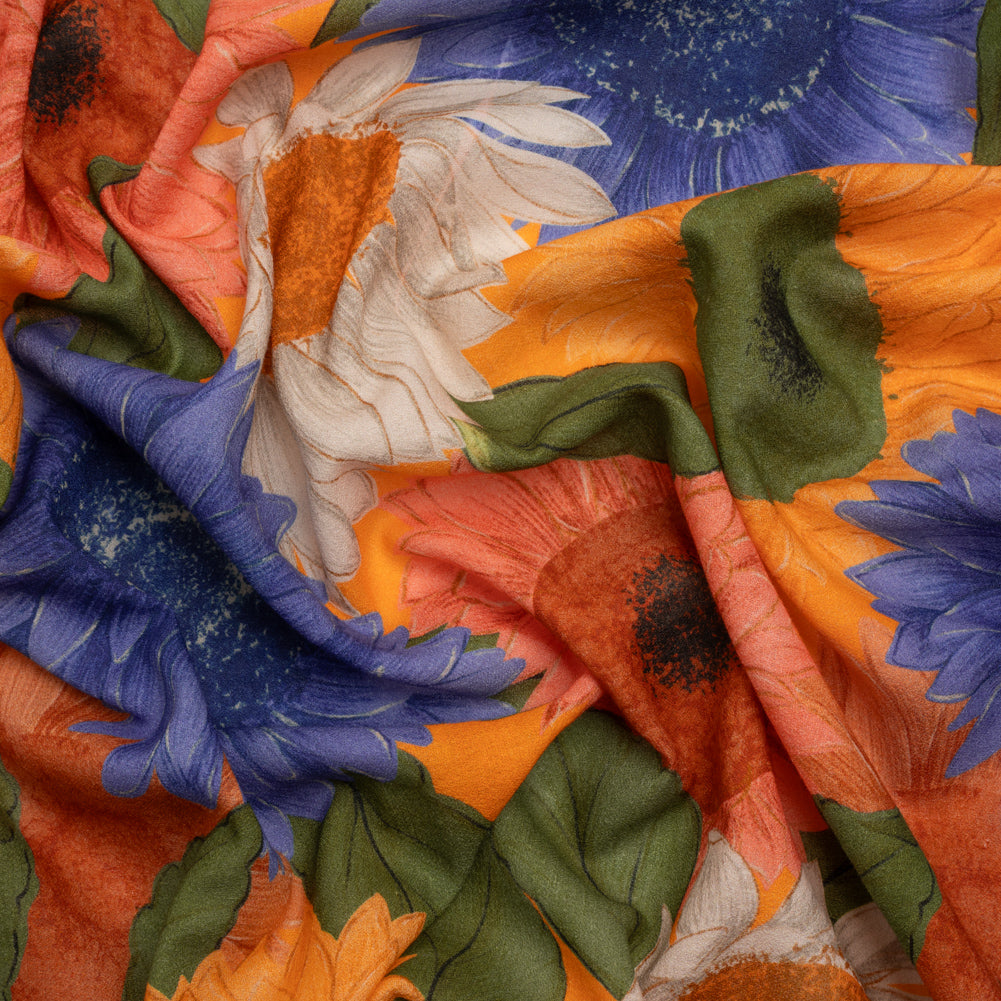 Mood Exclusive Mango September's Show Cotton Crepe - Joann Fabrics