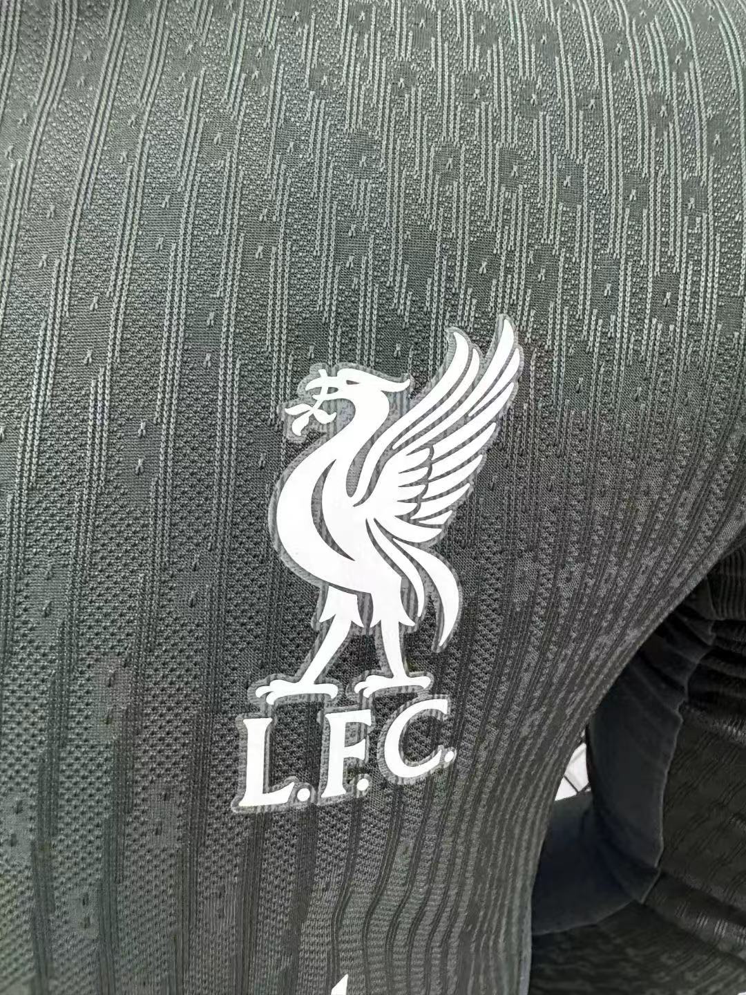 2024/2025 Long Sleeve Liverpool Away Player Version Football Shirt 1:1 Thai Quality