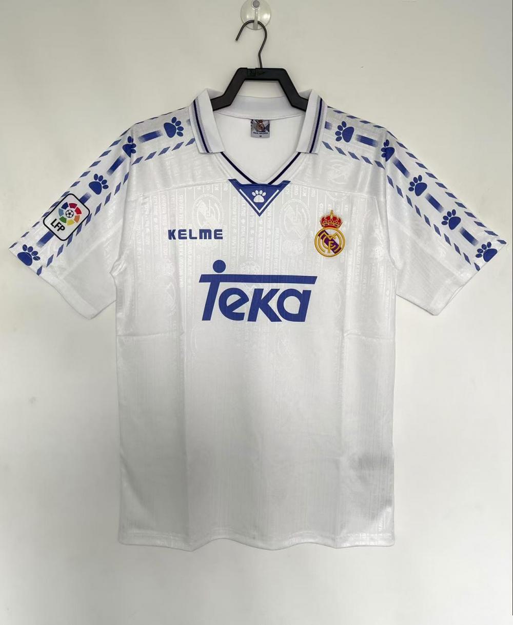 1996/1997 Retro Real Madrid Third Home Soccer Jersey 1:1 Thai Quality