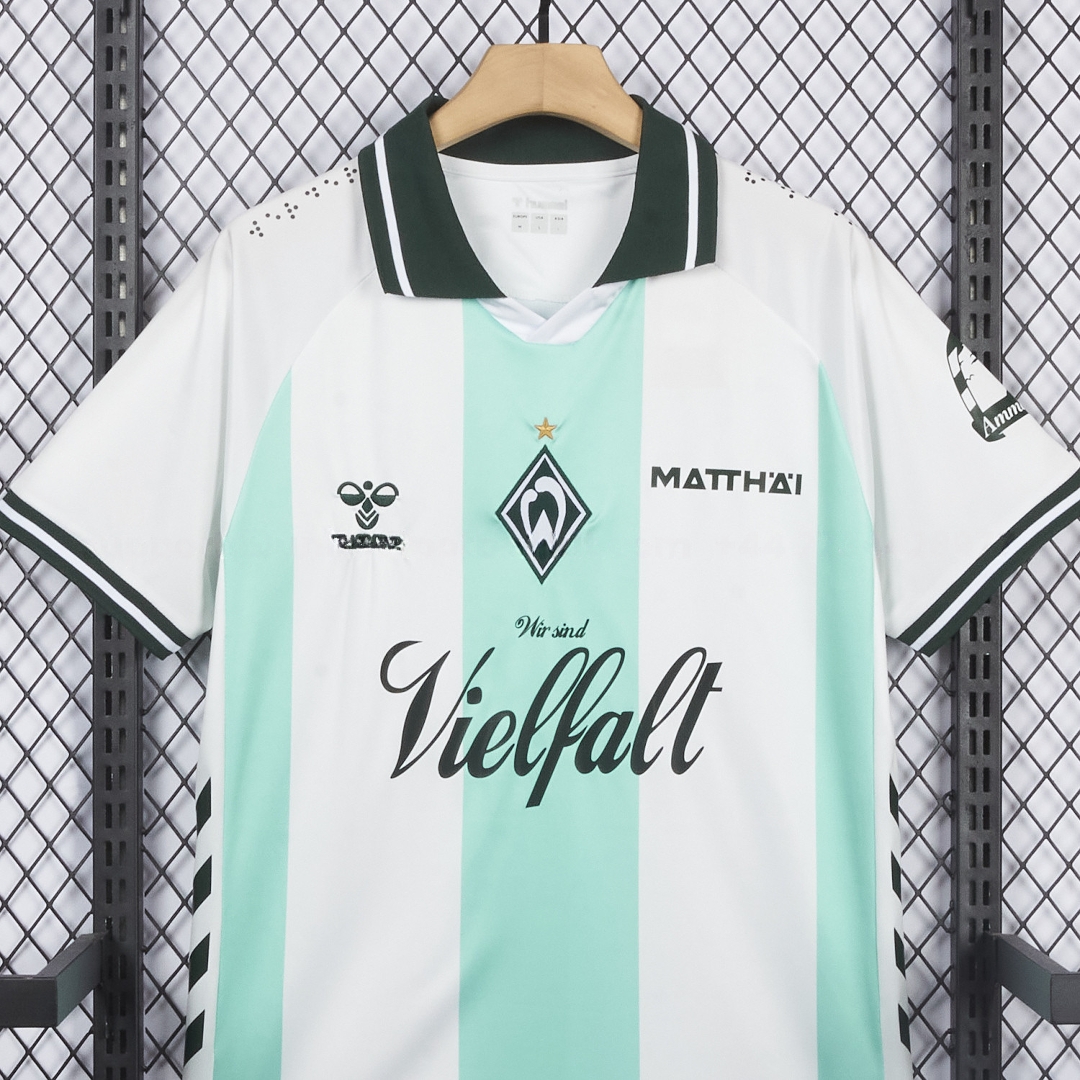 Werder Bremen 25-26 Green And White Special Jersey - Fans Version - UnitedFutballJersey